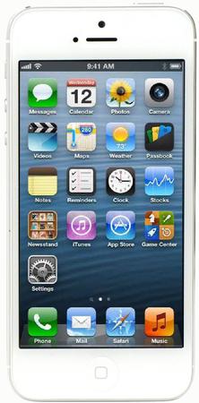 Смартфон Apple iPhone 5 32Gb White & Silver - Всеволожск